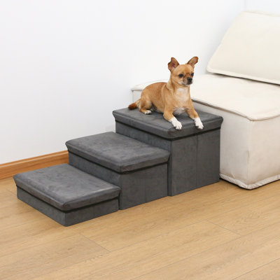Ceinwen Collapsible Stairs With 3 Steps