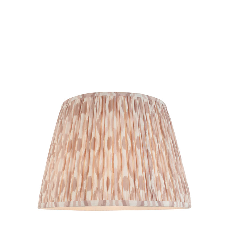 Ikat Lamp Shade, Beige, 27.5cm H x 28cm W x 40cm D