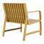 Ensemble de mobilier de patio jaune 2 pièces, en polypropylène imperméable, sans entretien, montage facile en 10 minutes, idéal pour les petits patios, résistant aux intempéries, assemblage rapide, parfait pour les barbecues en famille.
