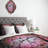 Madart Inc Traditional Floral Duvet Cover