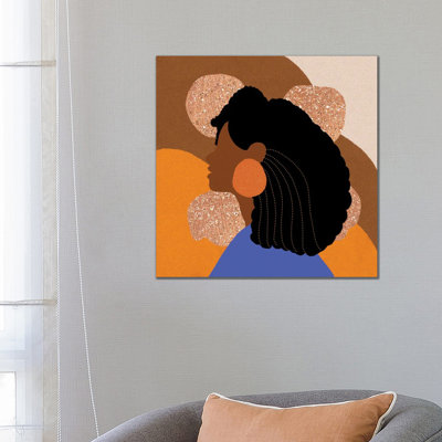 Twin Souls 1 Piece Wrapped Canvas Painting