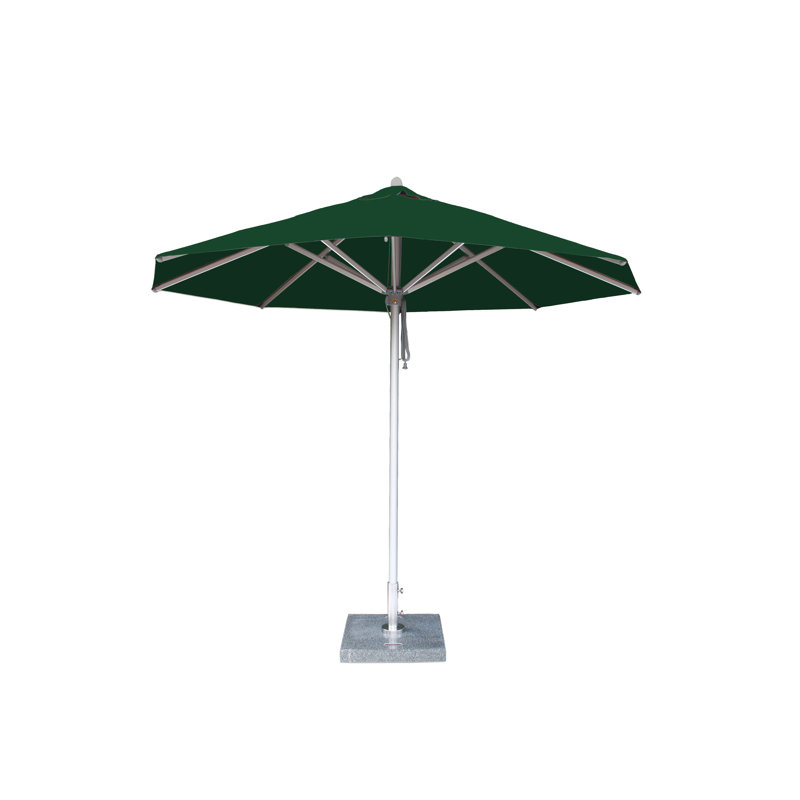 Parasol de marché 10 pi Ezell, Velours vert forêt