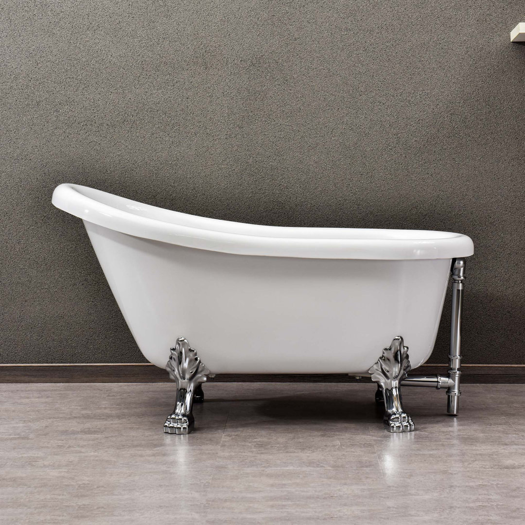 54" x 31" Soaking Bathtub WoodBridge Feet 