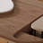 Microcrystalline stone adjustable coffee table