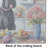 Decorating Easter Giant Schnauzer Glass Cutting Board