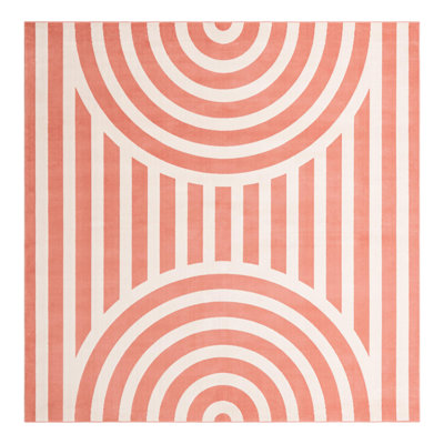Unique Loom Lines Whimsy Kids Rug