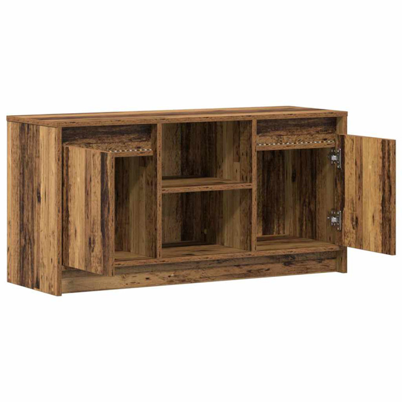 TV Cabinet 100 X 34 X 50 Cm Engineered Wood, Brown