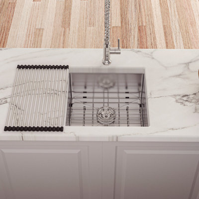Undermount Single Bowl Stainless Steel Kitchen Sink