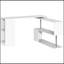 Corner Computer Desk L-Shaped Workstation with 3-Tier Storage Shelves, Perfect for Efficient Home Office and Multitasking.