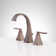 Vilamonte 1.2 GPM Widespread Bathroom Faucet with Metal Lever Handles and Pop-Up Drain Assembly