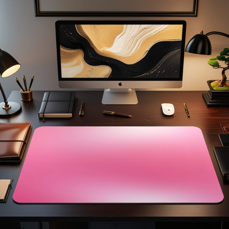 Polyester Desk Pad, 31.5x15.5