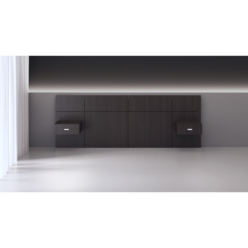 Jacoury Headboard, Charcoal Gray