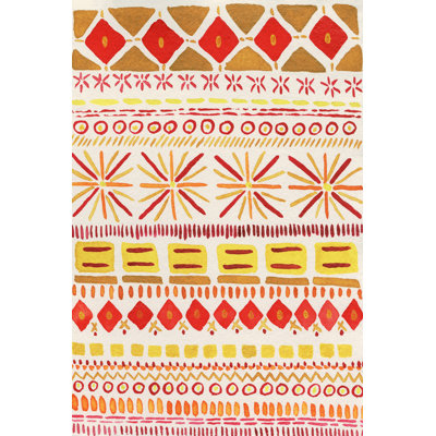 Boho Marks I 1 Piece Wrapped Canvas Wall Art