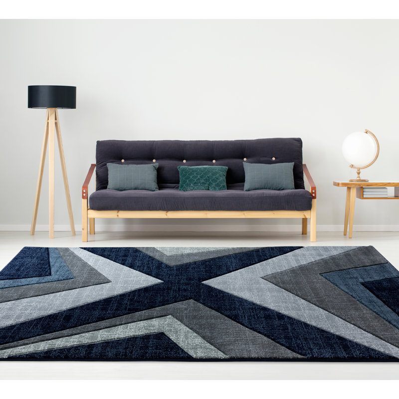 Zonia Abstract Indoor Rug, Rectangle 7'10" x 10'6"