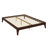 Solid Dry Bamboo Wood Platform Bed Frame, With Wood Slat Support-1700604791