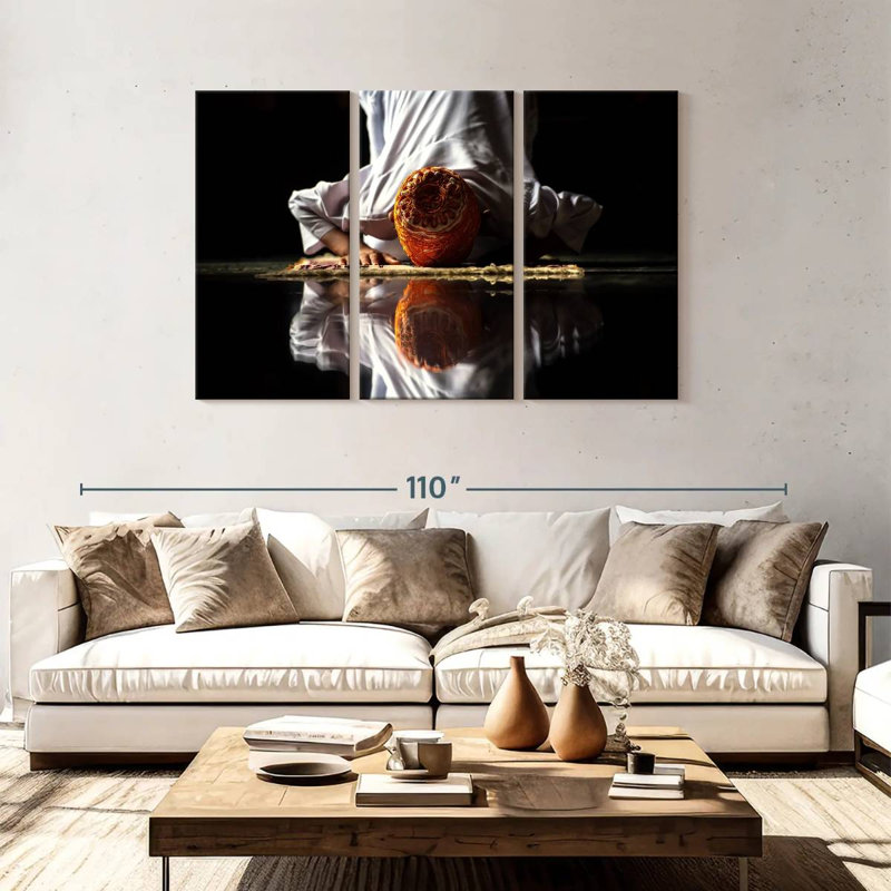 Prayer Haj Rite, 48" H x 74" W