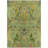 Machine Washable Indoor/Outdoor Xhevrie Green Rug-202933492