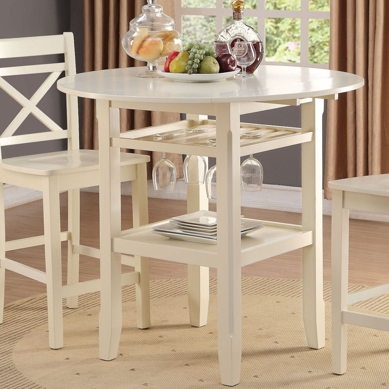 2-Shelf Counter Height Table