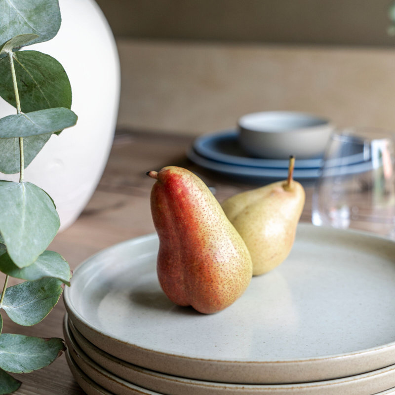 Joyn Stoneware Salad/Dessert Plate, Ash