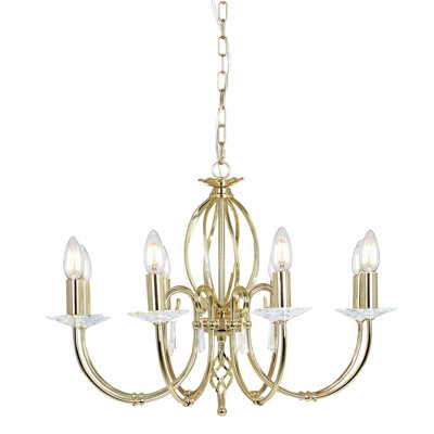 Vosburgh 8 - Light Candle Style Chandelier