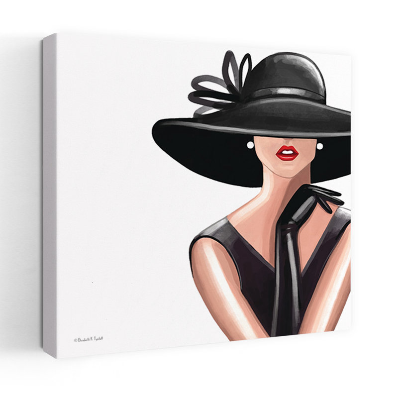 Fashion Lady III, art contemporain, H 18 po x l 18 po