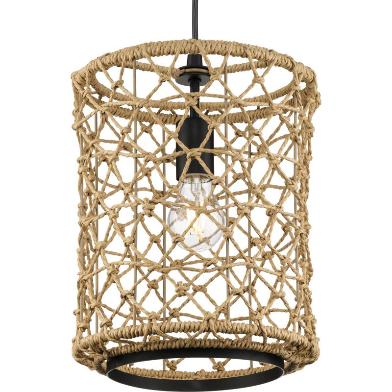 Luminaire suspendu cylindrique à 1 lumière Eimi