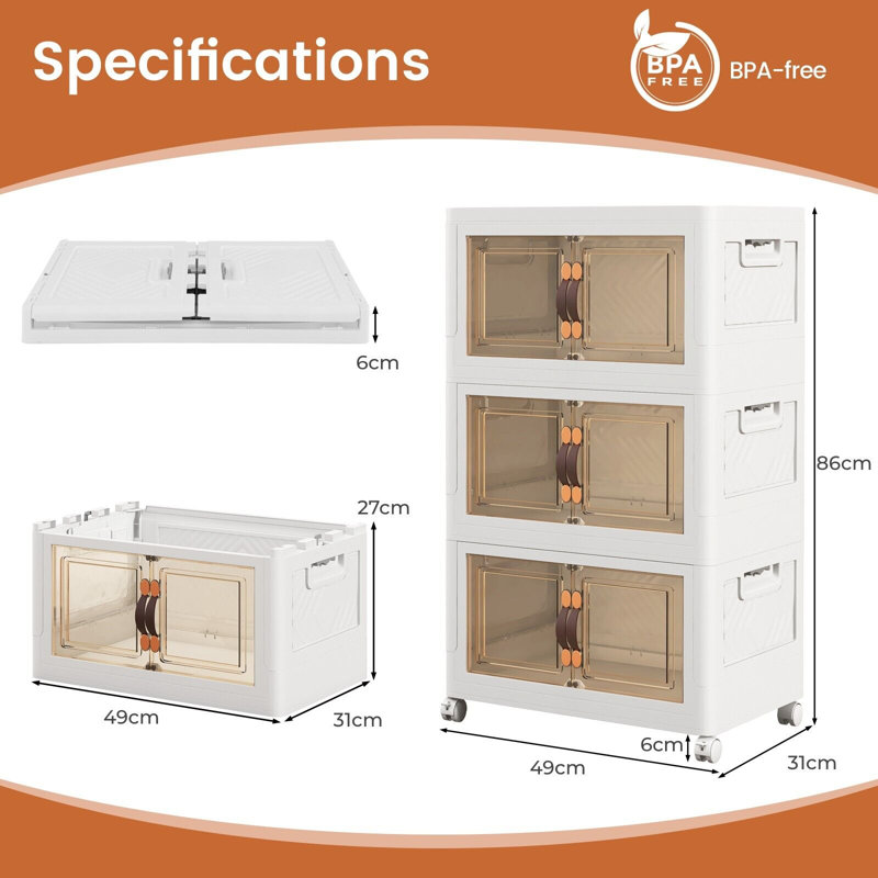 49cm W Chest of Drawers