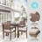 Martha Stewart Bedford All-Weather Patio Set With 62" Table And 6 Stackable Dining Chairs-109713935