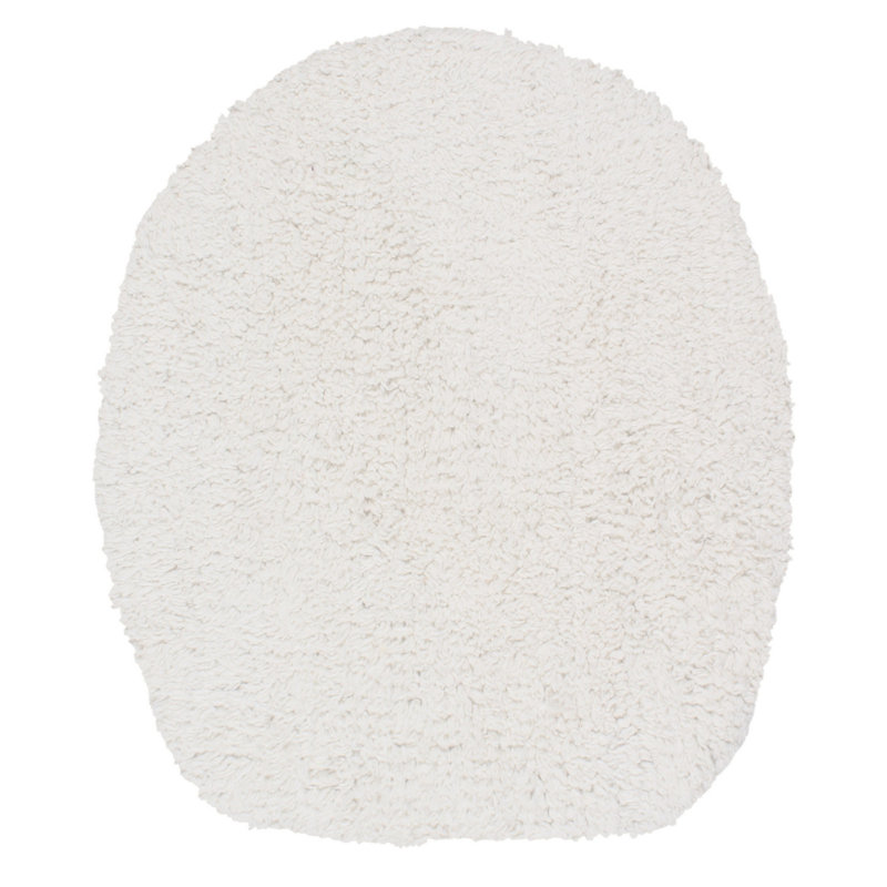 Couvercle de toilette 100% coton, Ivoire ivoire