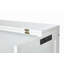 Lit escamotable avec port USB et tablettes amovibles de chaque côté, lit escamotable en pin massif pour bureau personnel, chambre d'amis-305355474-305355473