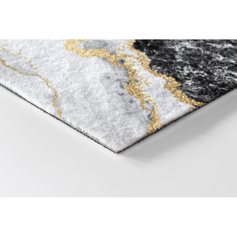 Non-Slip Marble Doormat, W100 x L150 cm