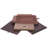 BirdRock Tall Laundry Hamper with Lid and 2 Removeable Bags - Double 13Gal Collapsible Dirty Laundry Basket (Brown)-420946541