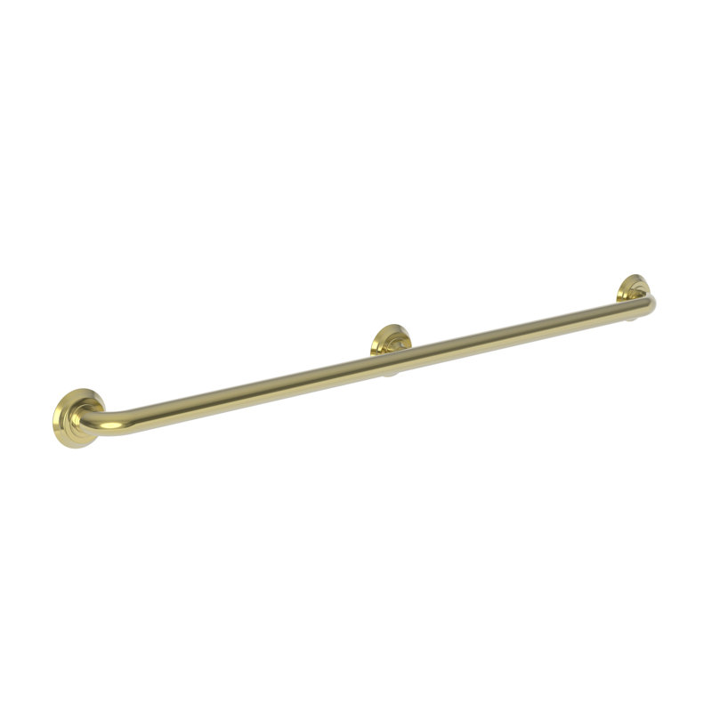 Aylesbury 42" Grab Bar, Polished Brass
