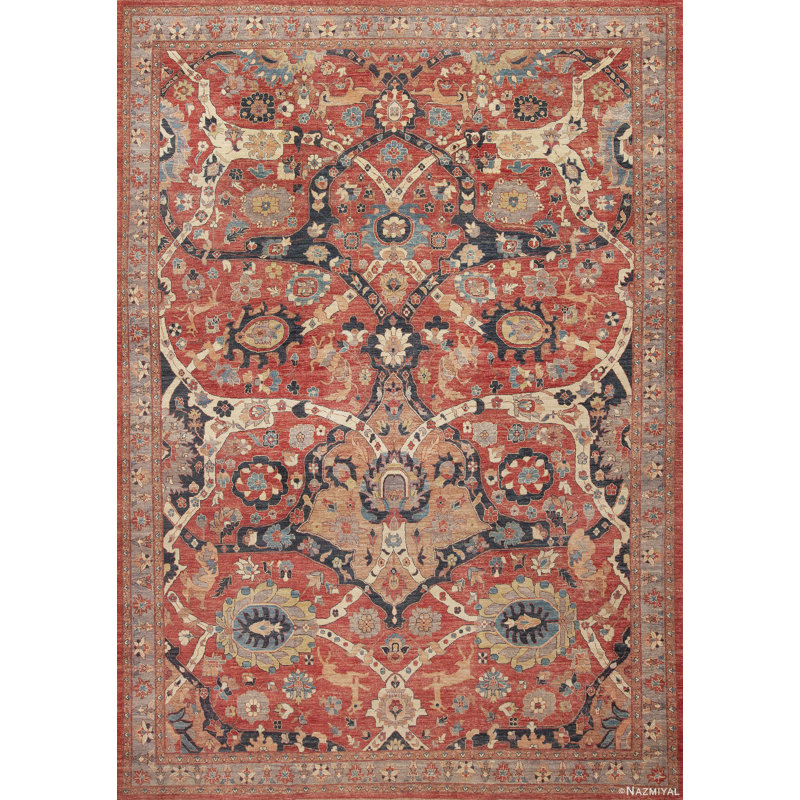 One-of-a-Kind 10'4" X 14'6" Hand Knotted Area Rug