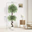Arbre décoratif artificiel 6 pi pour décoration moderne