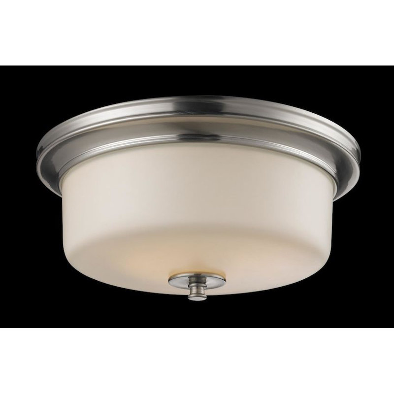 Plafonnier encastré cylindrique simple à 3 lumières de 15 po Bahattin