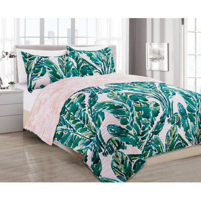 Coastal Floral Quilt