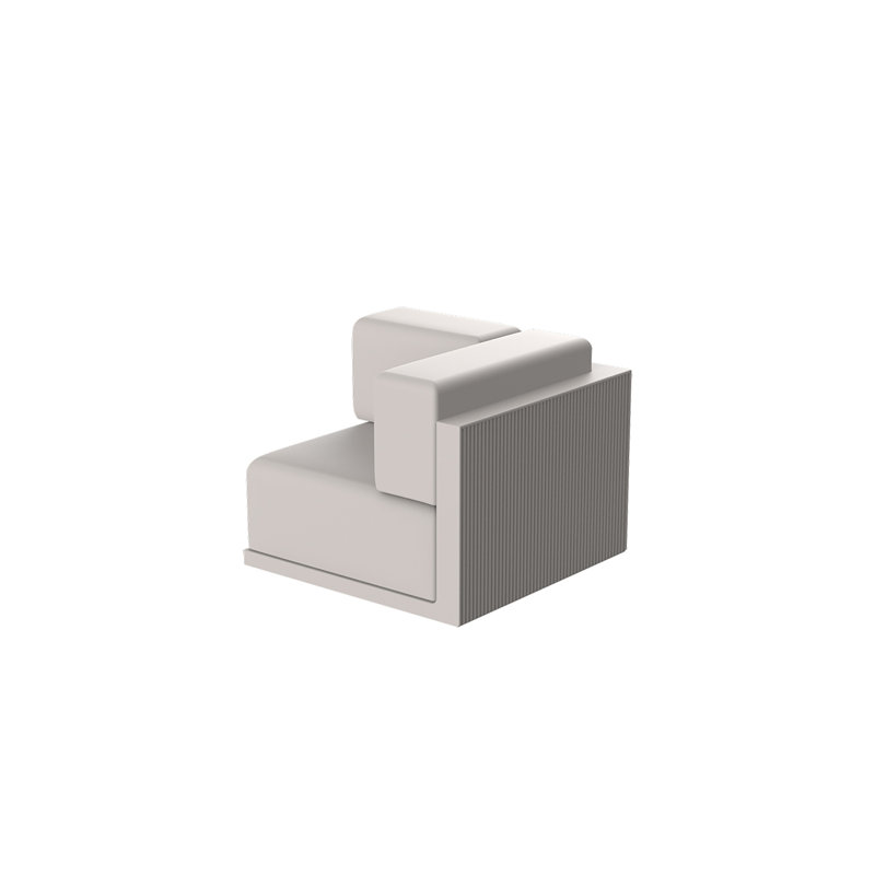 Gatsby -  Corner Sofa Section - Basic, Ecru