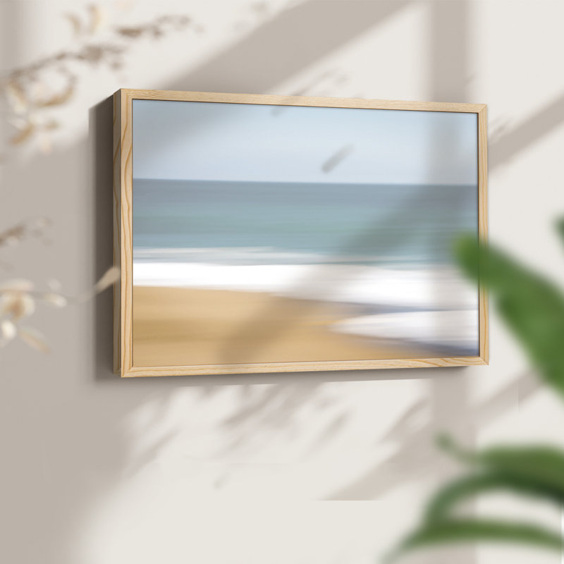 Santa Cruz - Reproduction encadrée - Restickable, Naturel, H 11 po x l 14 po