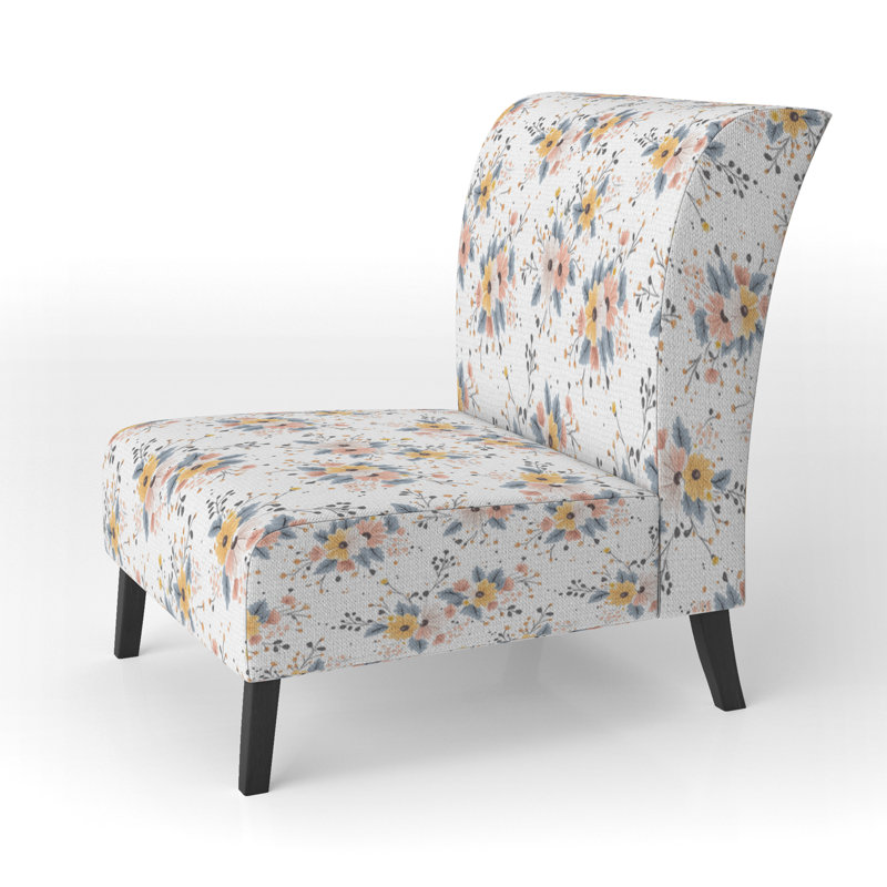 Fauteuil de chambre Teens Florals, Pantoufle sans accoudoirs