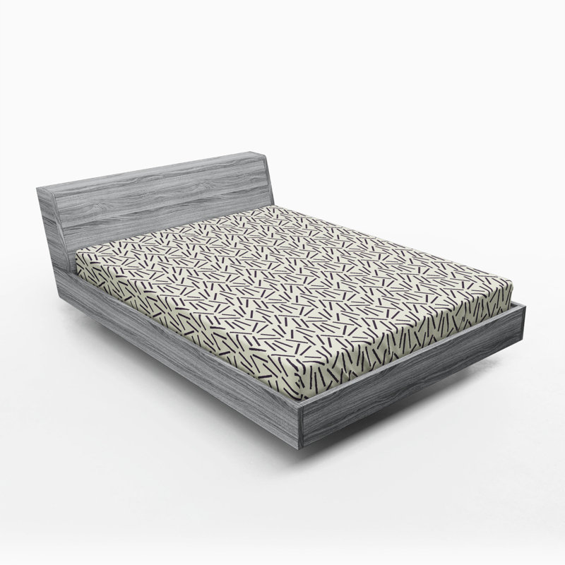 Drap-housse asymétrique en microfibre, Drap-housse grand
