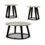 Ensemble de tables basses 3 pièces Acropolis