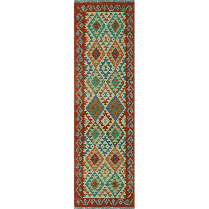 Bobbee Wool Geometric Indoor Rug