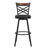Clintwood Swivel Upholstered Faux Leather Adjustable Height Counter Stool