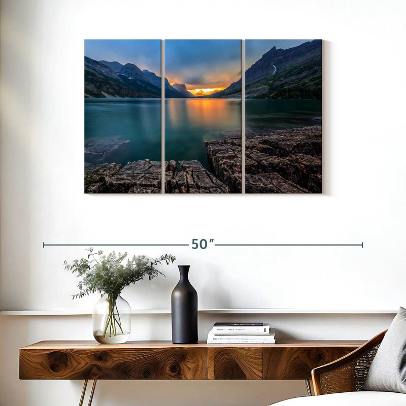 Alvord Lake Saint Mary, H 24 po x l 38 po