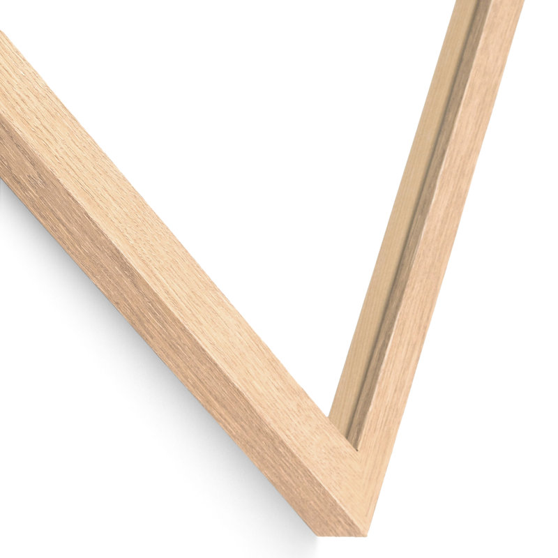 Wood Picture Frame with Mat