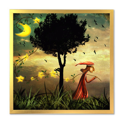 " The Boy Collecting Stars "