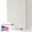 21'' H x 14'' W Plastic Kit with 24 Hooks Included