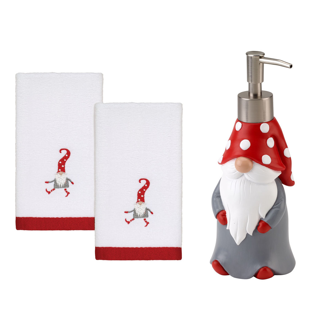 Gnome Walk Bath Bathroom Accessory Set (Set of 3) Avanti Linens