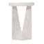 Voile Outdoor Triangular Side Table